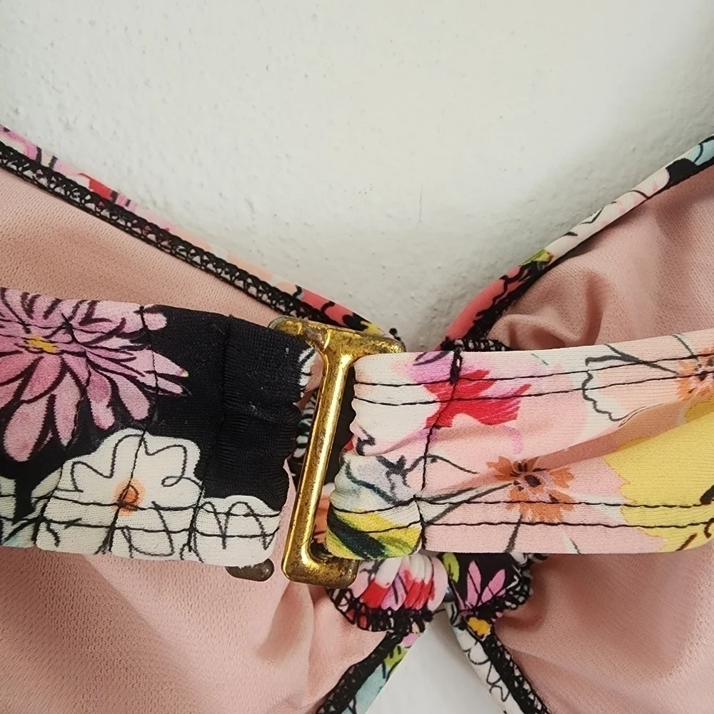 Cyn & Luca Multi Floral Roxy One Piece Plus Size 2X - Picture 13 of 14
